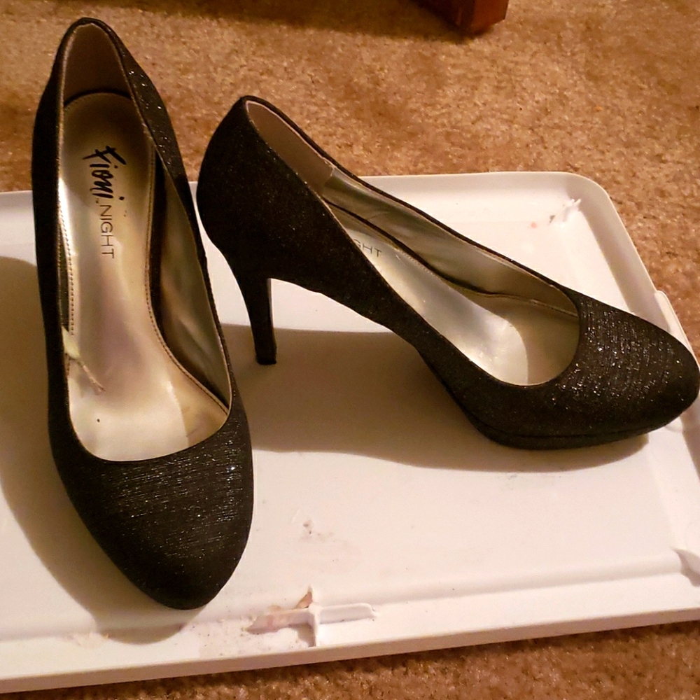 Sparkly heels